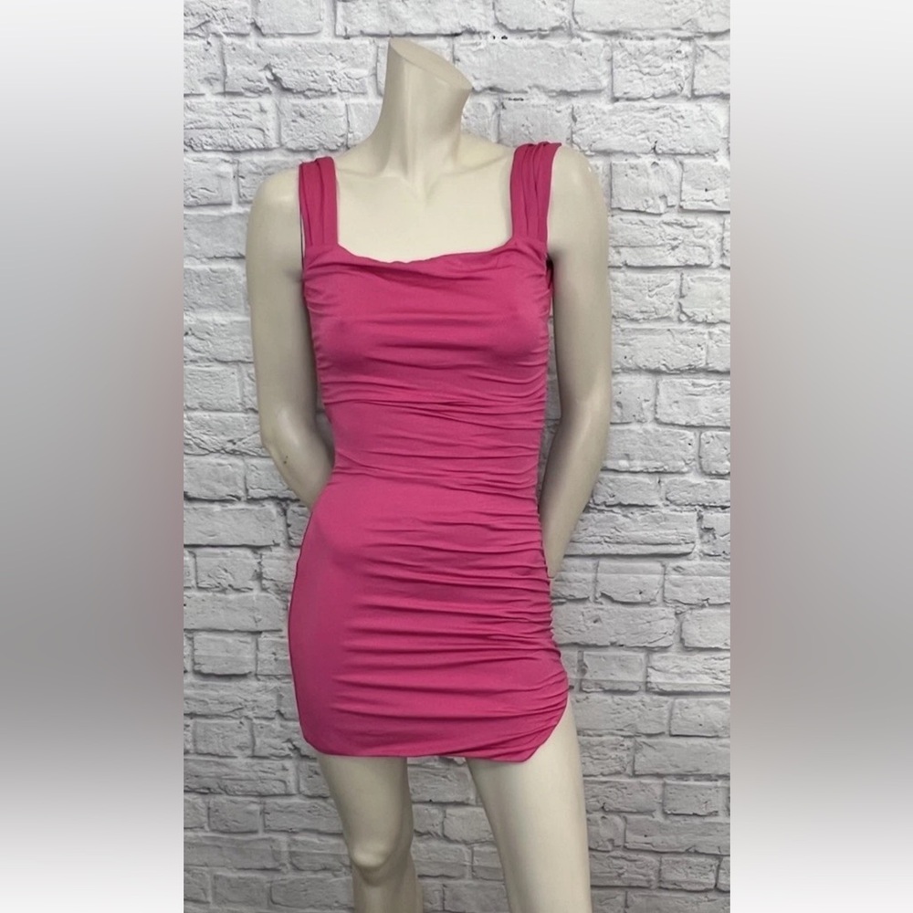THATS SO FETCH HOT PINK DEANNA BODYCON PARTY DRESS SIZE 2